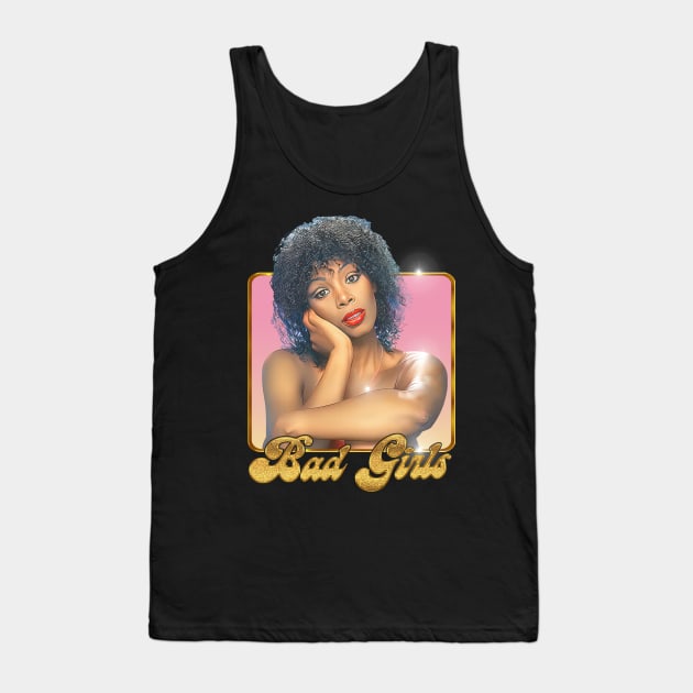 Bad Girls  -- Retro Style Fan Art Design Tank Top by DankFutura